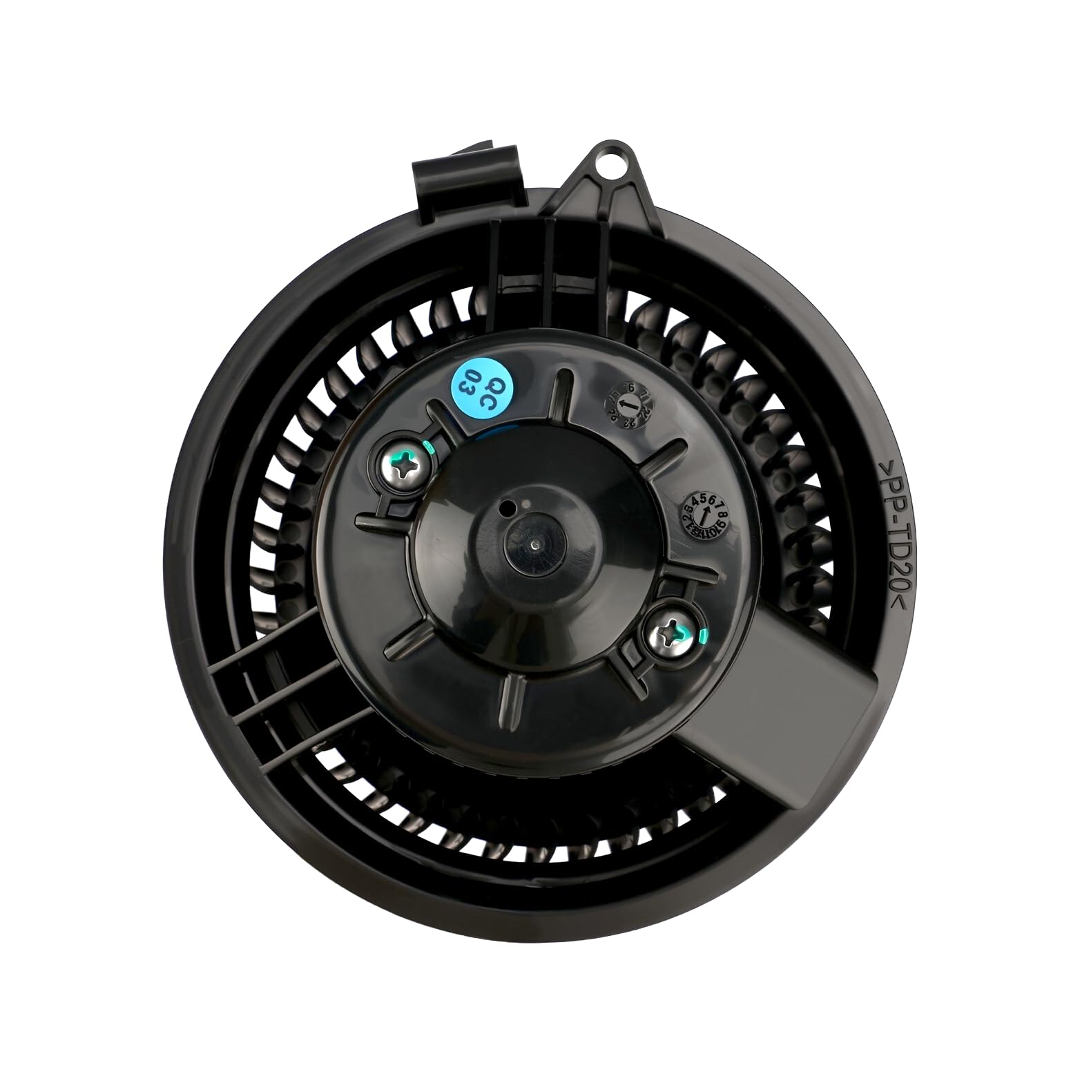 Techie Ventilador de motor de repuesto para 272261KA0A, 273SY1KA0A, 273SY-1KA0A compatible con Juke F15 1.2L 1.5L 1.6L Gasolina 2010-2020 Juke F15 1.5 dCi Diesel 2010-2020