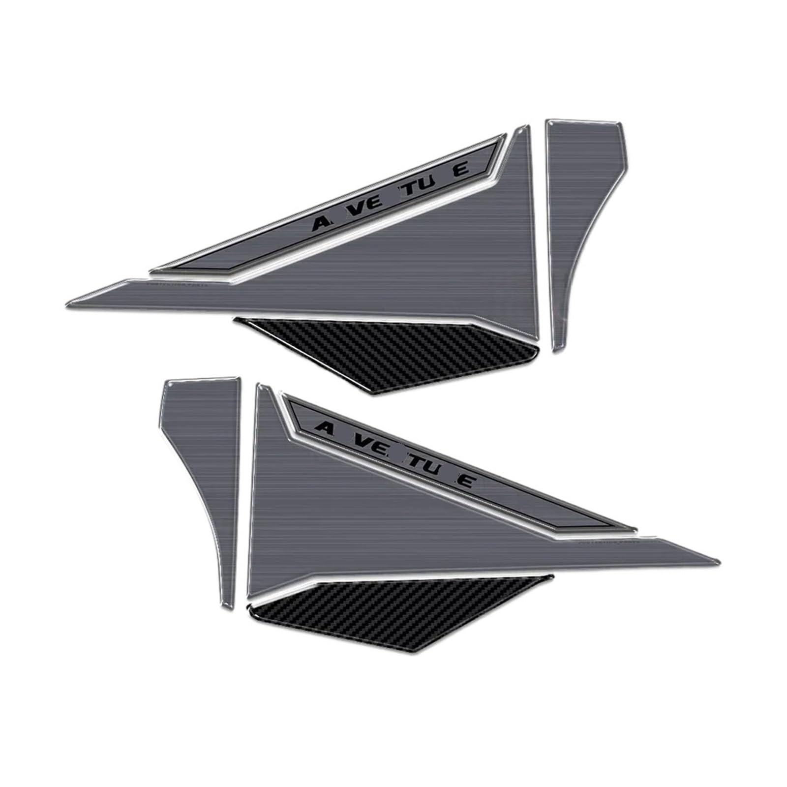 Motorcycle Fuel Tank Cap Sticker Tank Mat Sticker Kit Resin Decal Fuel Tank Protector for R1300GS ADV R 1300 GSA R 1300 GS for Adventure Triple Black 2025