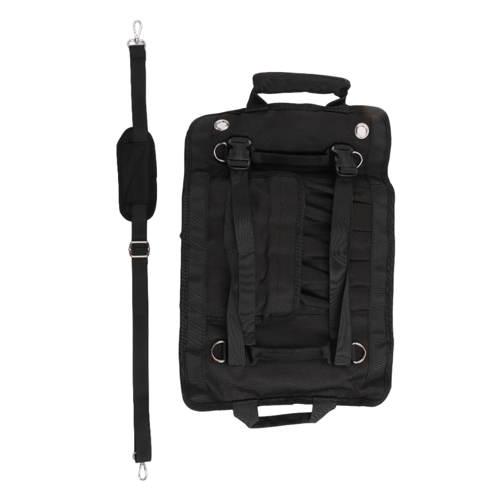 Tsophreniq Portable Tool Bag Multipurposes Oxford Roll-Up For Electricians, Hobbyists, Enthusiasts Repair