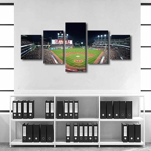 Miniatura 241 de Decoración de pared, lienzo para estadio deportivo de Estados Unidos, arte de pared moderno Fenway Park en Boston, arte de pared para oficina, sala