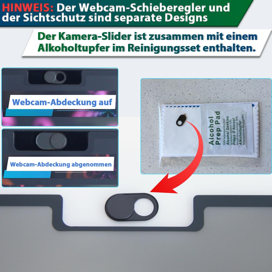 Magnetischer Sichtschutz für MacBook Air 13,6 & 13 Zoll (2022-2026, M2-M5) Blickschutzfilter Anti Blaulicht