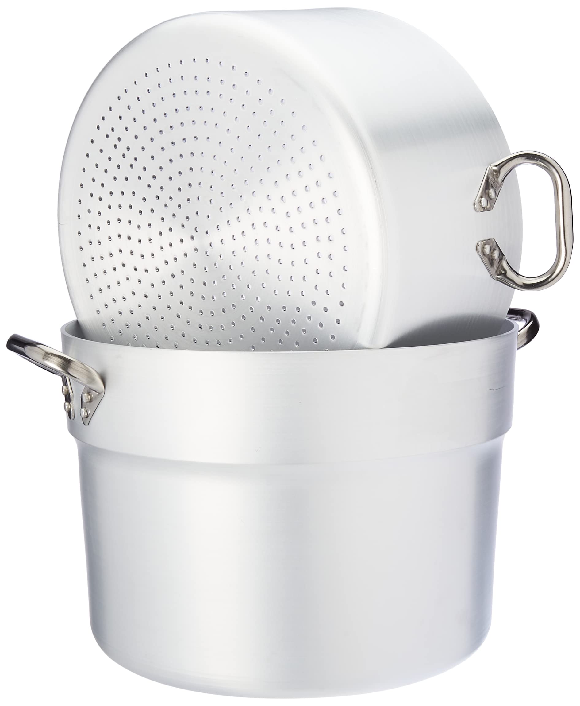 Pentola A Vapore Agnelli - 40 Cm, Alluminio 3 Mm, Per Couscous E Verdure - Foto 5