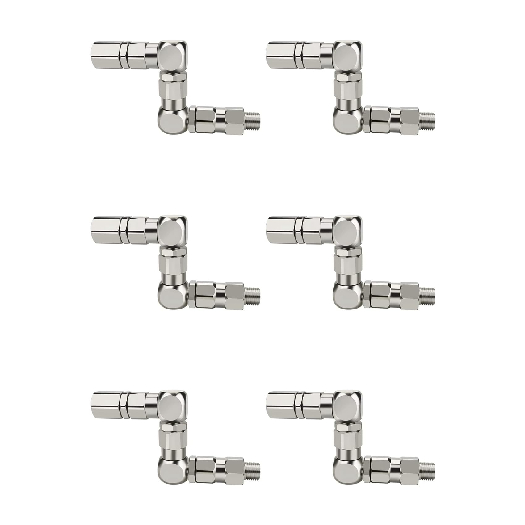 Z-Swivel 1/4 peinture rotation 360° en acier inoxydable anti-entortillement