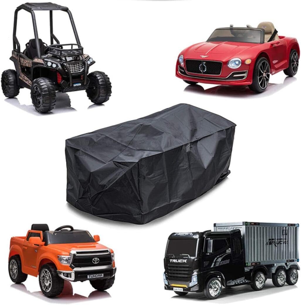 Large Kids Ride-On Truck Toy Car Cover, Electric Power Wheels Cover, Protect Electric Kids Car Toy Vehicles - Universal Fit, Water Resistant Outdoor