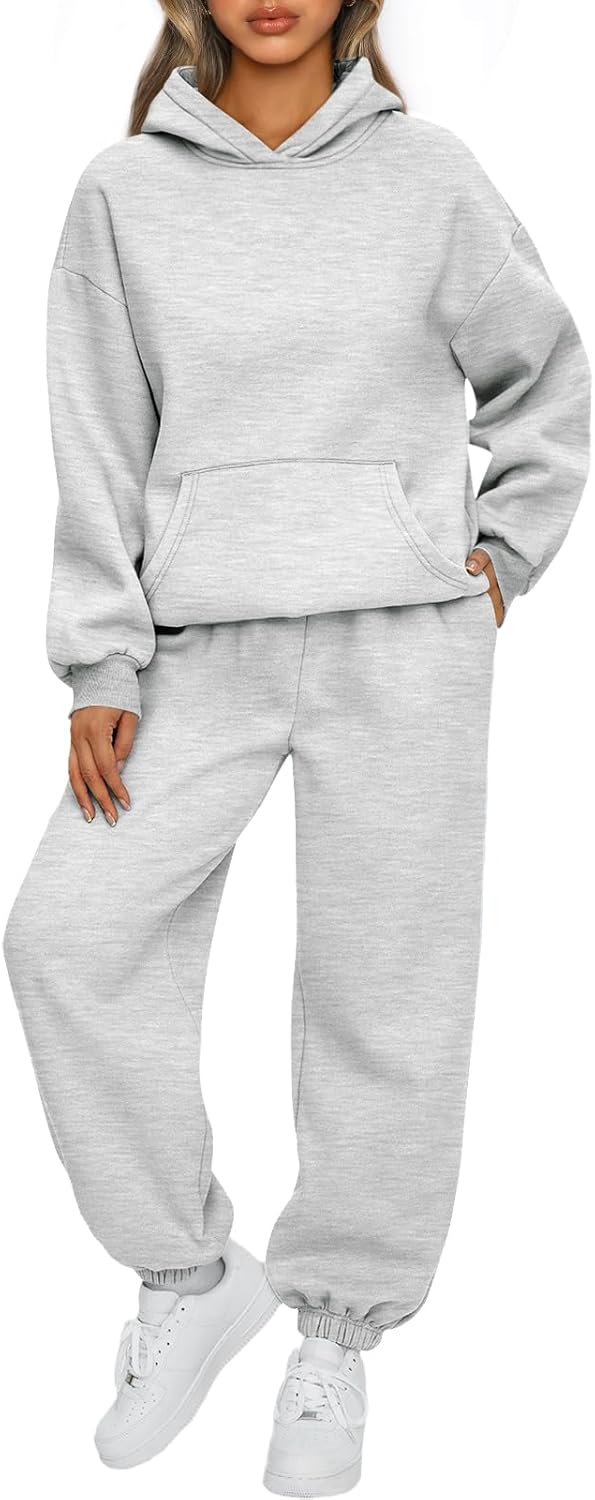 AUTOMET Womens 2 Piece Outfits Lounge Hoodie Sweatsuit Sets Plus Size Fall Fashion Clothes Airport Travel Pants Tracksuits