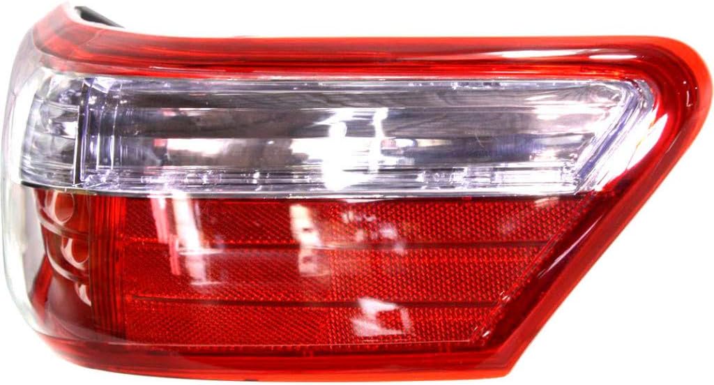 For Toyota Camry Hybrid 2007 2008 2009 Tail Light LED On Body Passenger Side CAPA Certified TO2805103C