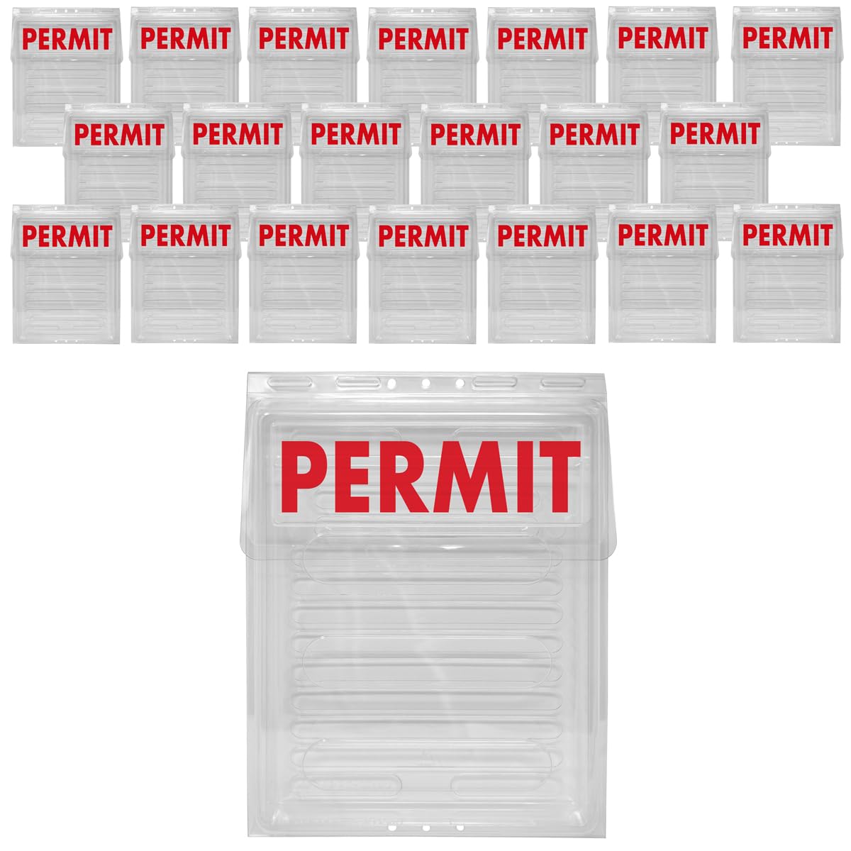 Mediz Outdoor Permit Brochure Box - Easy to Use Take One Document Holder Can Hold 200, 8.5 x 11 Documents, Flyers & Brochures or Other Outdoor