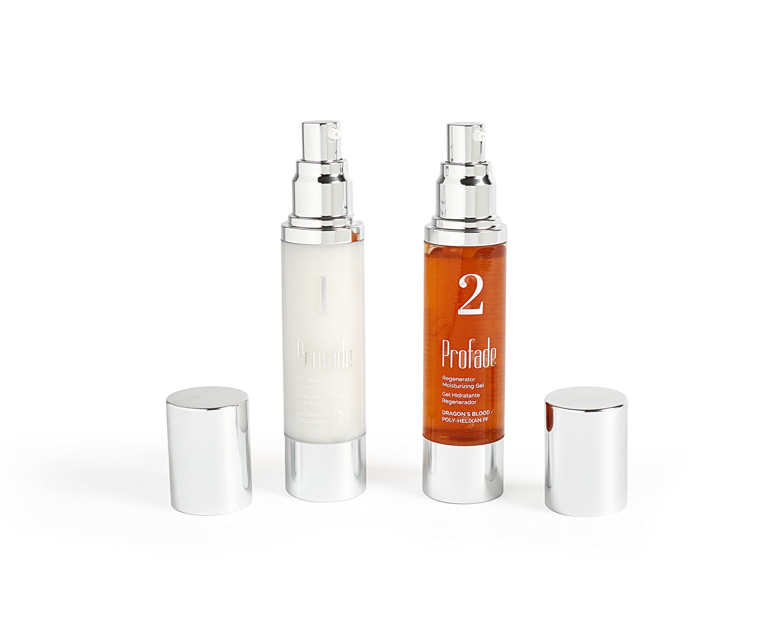 2 Profade1: Moisturizer + 3 Profade2: Regenerator gel for scars and tattooed skin