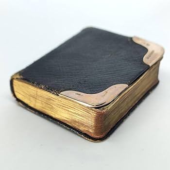 Antique★★Book【1800年代】三方金、バイブル AntiqueBook【1800年代】三方金、バイブル 本