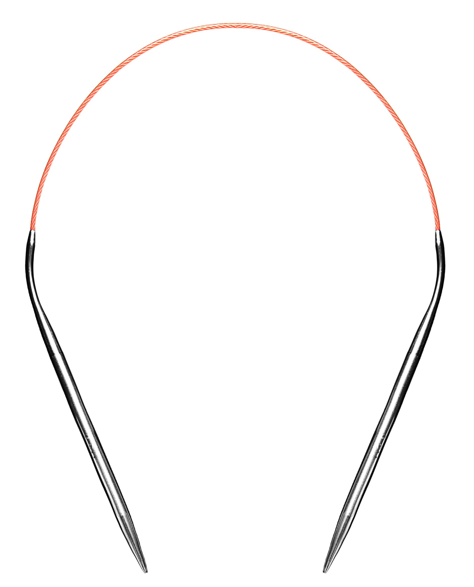 Size 8 Circular Knitting Needles 16 Inch Round Metal