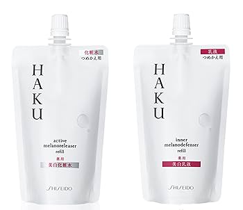 HAKU 美白用 化粧水・乳液リフィルセット HAKU 美白用 化粧水・乳液 リフィルセット 資生堂 HAKU つめかえ