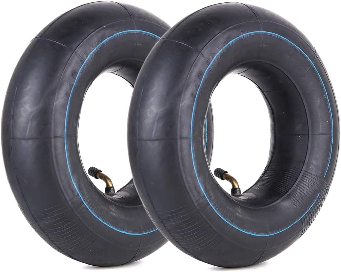 2 Packs 3.50/3.00-8 Inner Tube with TR87 Bent Metal Valve stem. Tire Tube fits 8 inch Rim Sizes 3.50-8/3.00-8/3.5-8/3.0-8/3-8/3.5-8/300-8/350-8