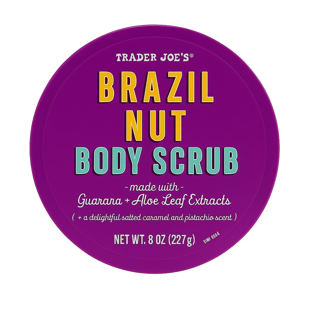Trader Joe’s Brazil Nut Body Scrub, 8 ounces (227 grams)