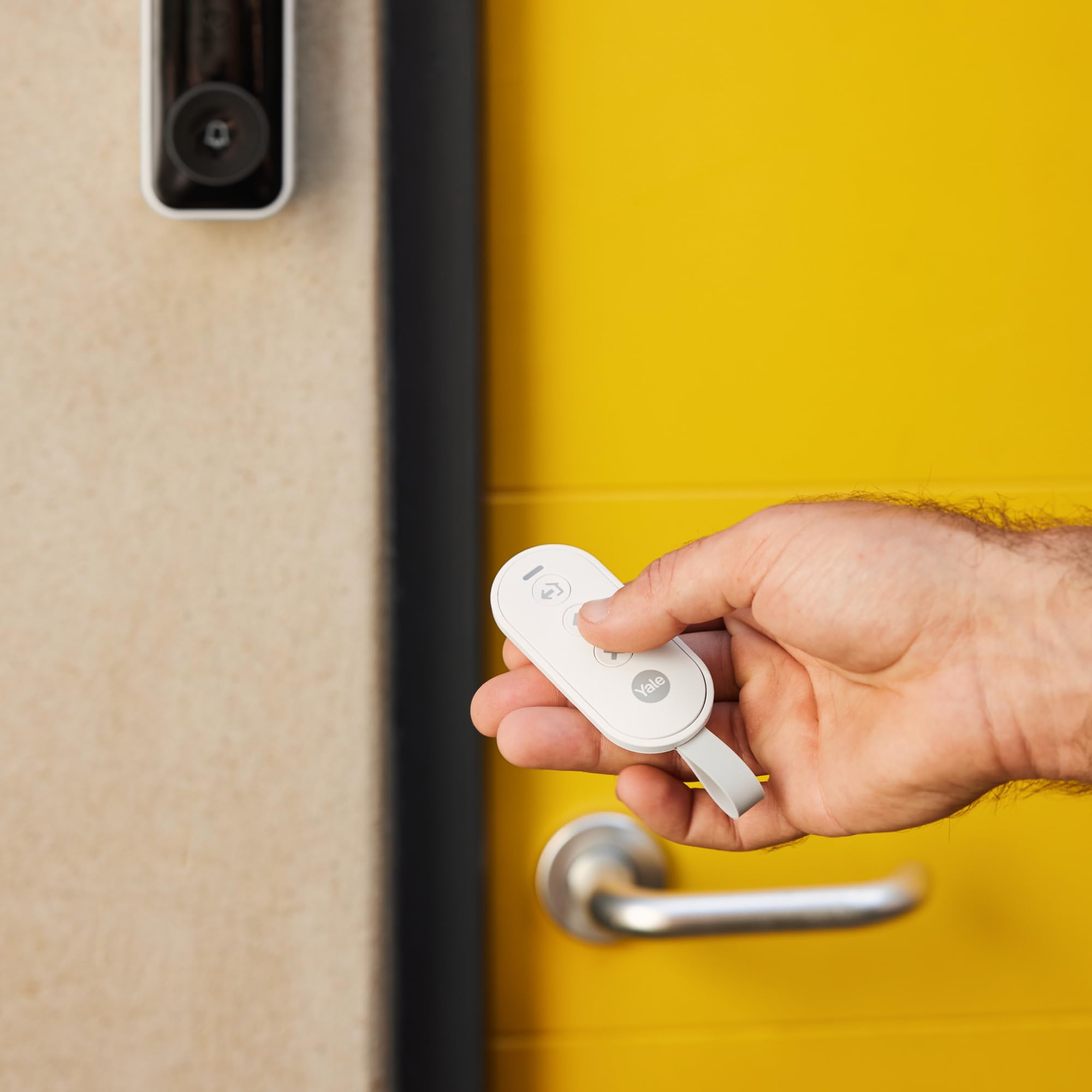 Yale AL-SK2-1A-EU Kit de Démarrage Alarme Intelligente Contrôle Via Application Technologie Horizon+ Portée 1 km Multi-Zone & Multi-Propriété Compatible Accessoires Sécurité Maison Connectée