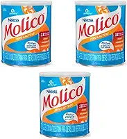 Molico Zero Lactose, Leite em Pó Desnatado, Rico em Cálcio, 11 Vitaminas e Minerais, 260g