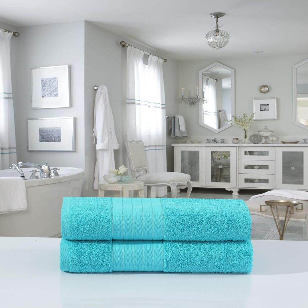 Ensemble de serviettes grand format 70x140cm Good Morning nr:1000 double épaisseur