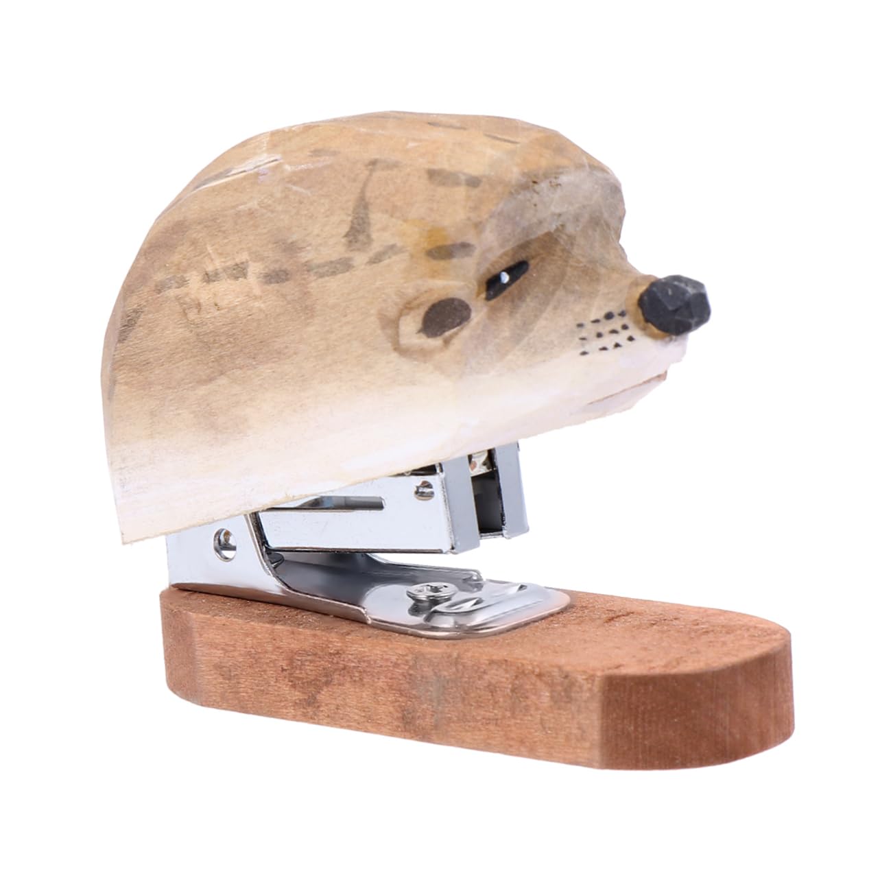 2 Pz Cucitrice Manuale Cucitrici Per Scrivania Cucitrice Per Studenti Punzonatrice Carina Mini Per Bambini Con Graffette Di Legno