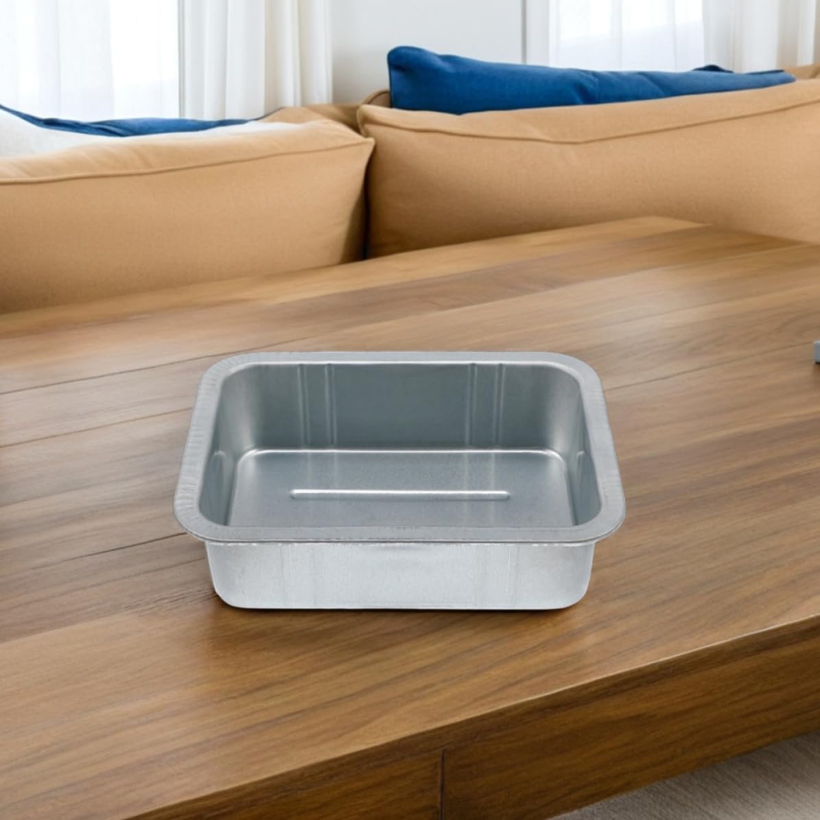 Tofficu 2 Stück Ölauffangwanne für Auto mit 10l Fassungsvermögen aus Stahl Dickes Design Große Kapazität und Leicht zu Reinigen für Ölwechsel und Ölauffang