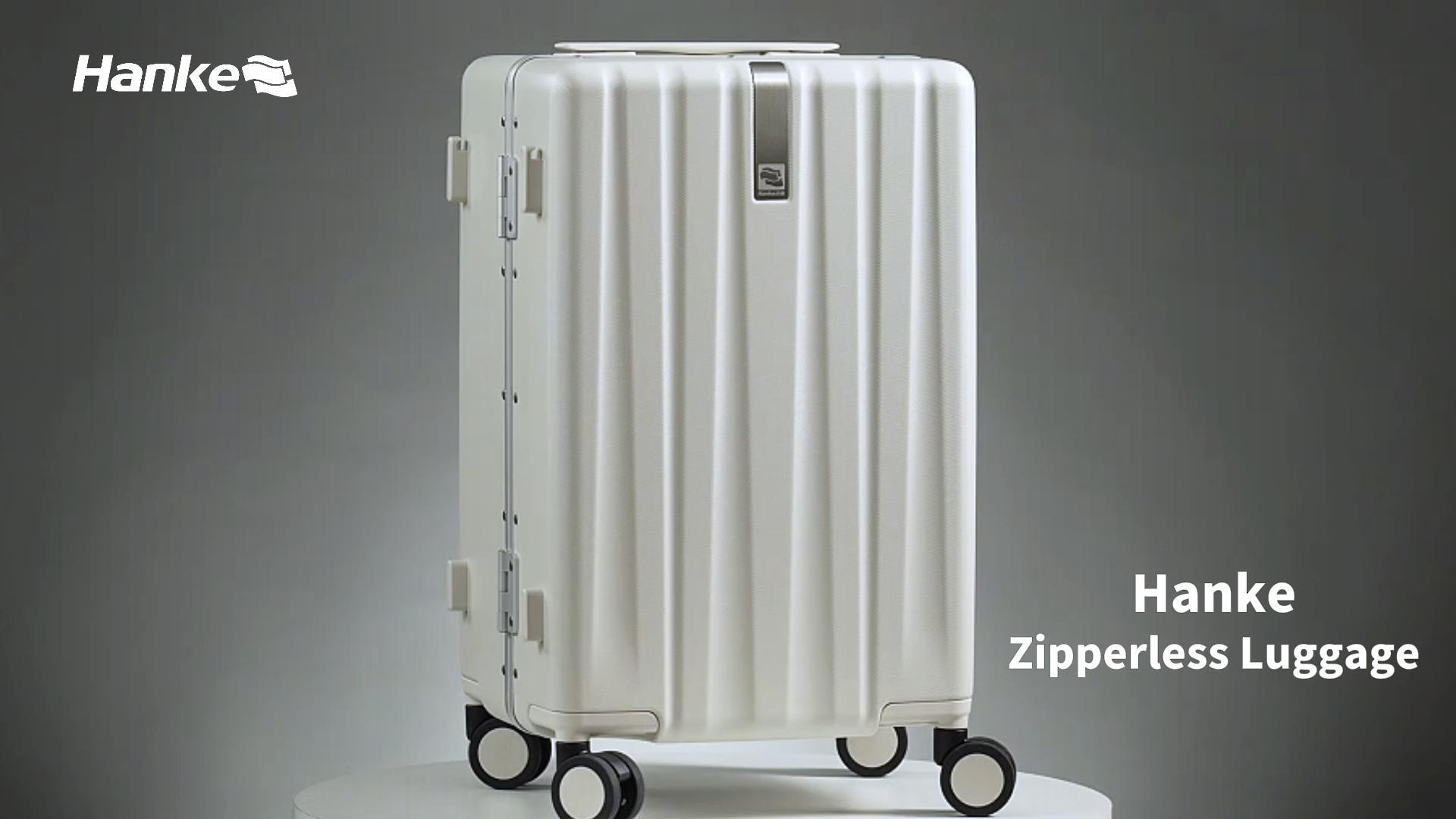 Amazon.com | Hanke Premium 20 Inch Zipperless Carry-On Luggage