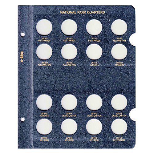 Whitman Us National Park Quarter Coin Album 2010 - 2015 P, D & S Mints Volume 1 #3058 #TOP1