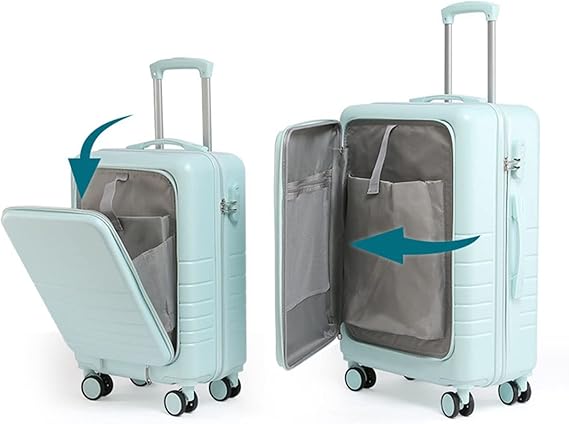 スーツケース　キャリーバッグ　軽量　Sサイズ　 40L　フロントオープン　 新品 PLUS ONE（スーツケース） スーツケース キャリーケース