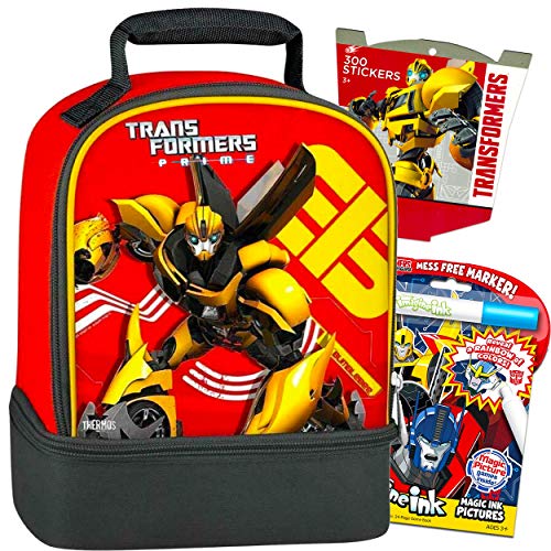 Buy Transformers Bumblebee Lunch Box Travel Activity Set Bumblebee
