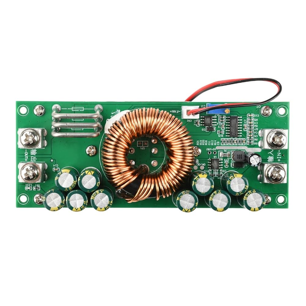 Jnchdghwa Converter 1500W DC-DC Adjustable Output Voltage 15-90V Input Synchronous Rectification Power Supply Module 1200W