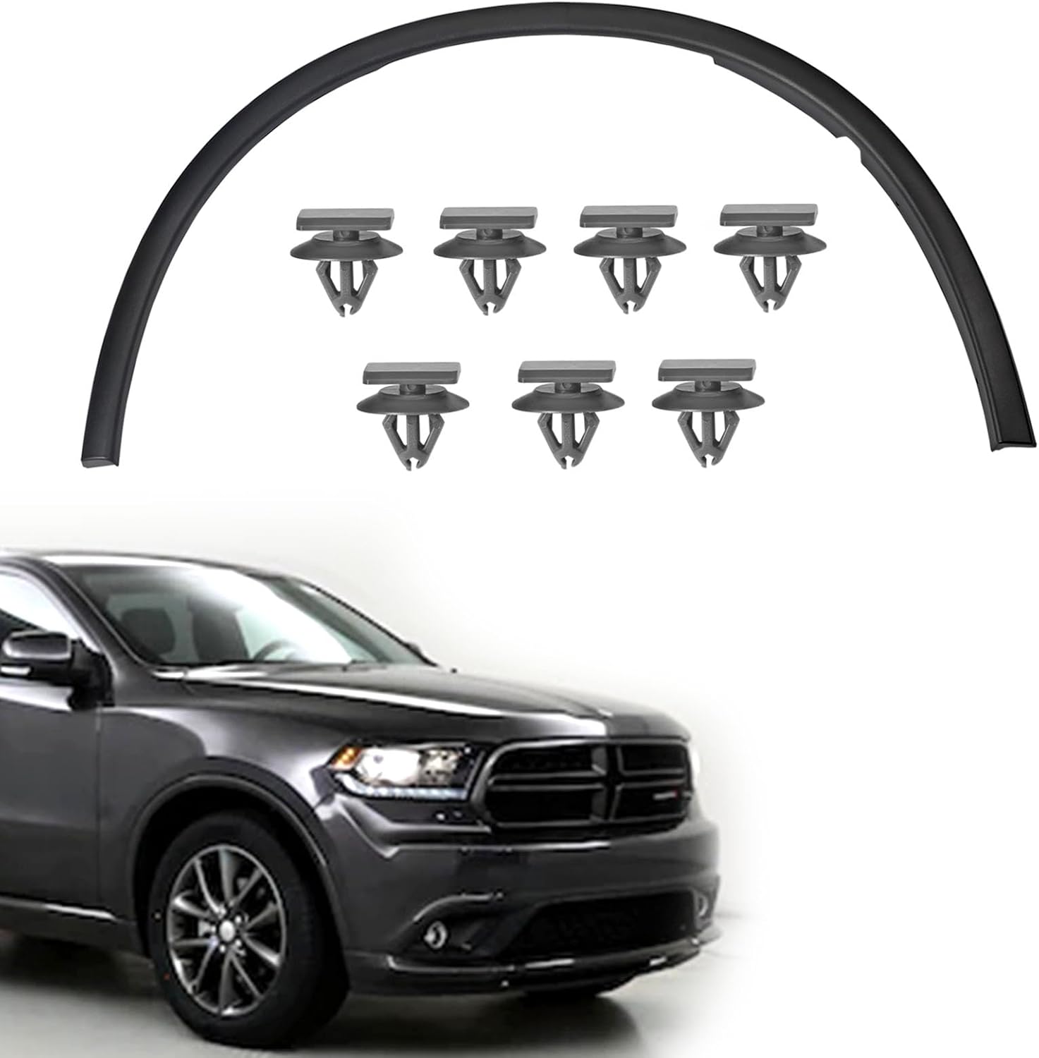 ZONFANT Front Right Passenger Side Wheel Fender Flare, Wheel Arch Fender Flare Trim