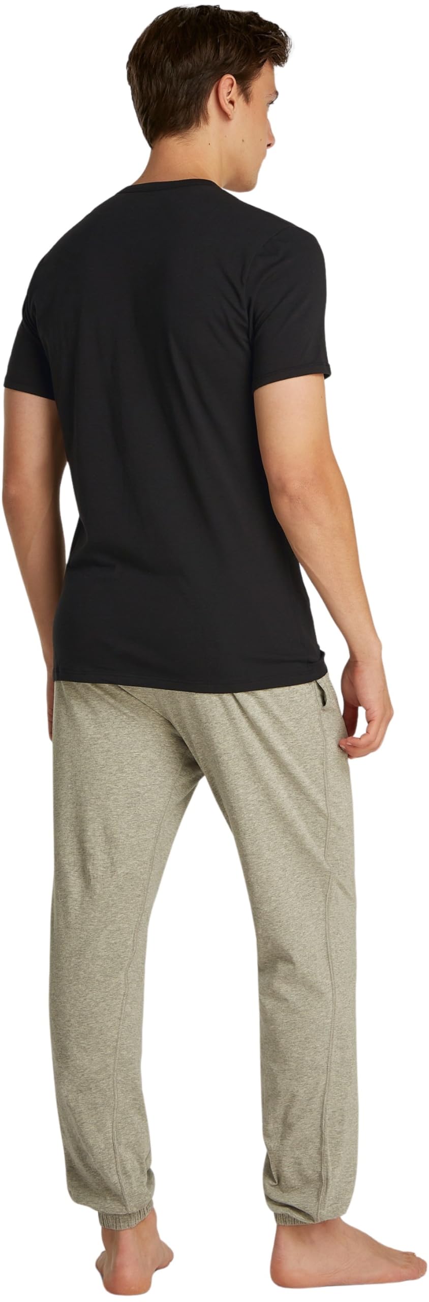 Calvin Klein T-Shirt Manches Courtes Lot de 3 Homme Crew Neck Basic
