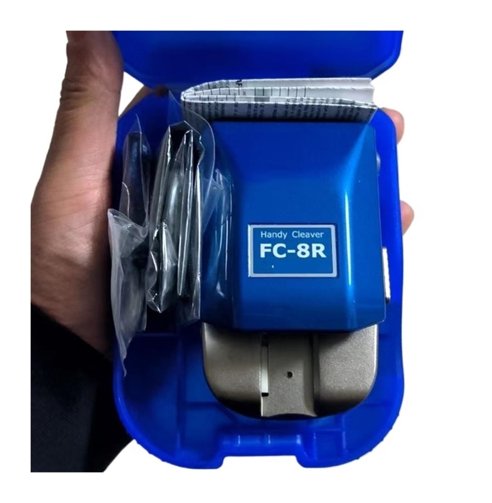 Fiber Optic Cutting Tool, Handheld Cleaver, Precision, Automatic Blade Rotation Optoelectronic Cleaver(FC-8R)