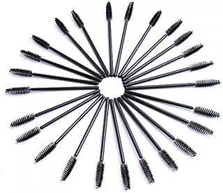 Didiseaon 100pcs cepillo de pestañas rimel negro