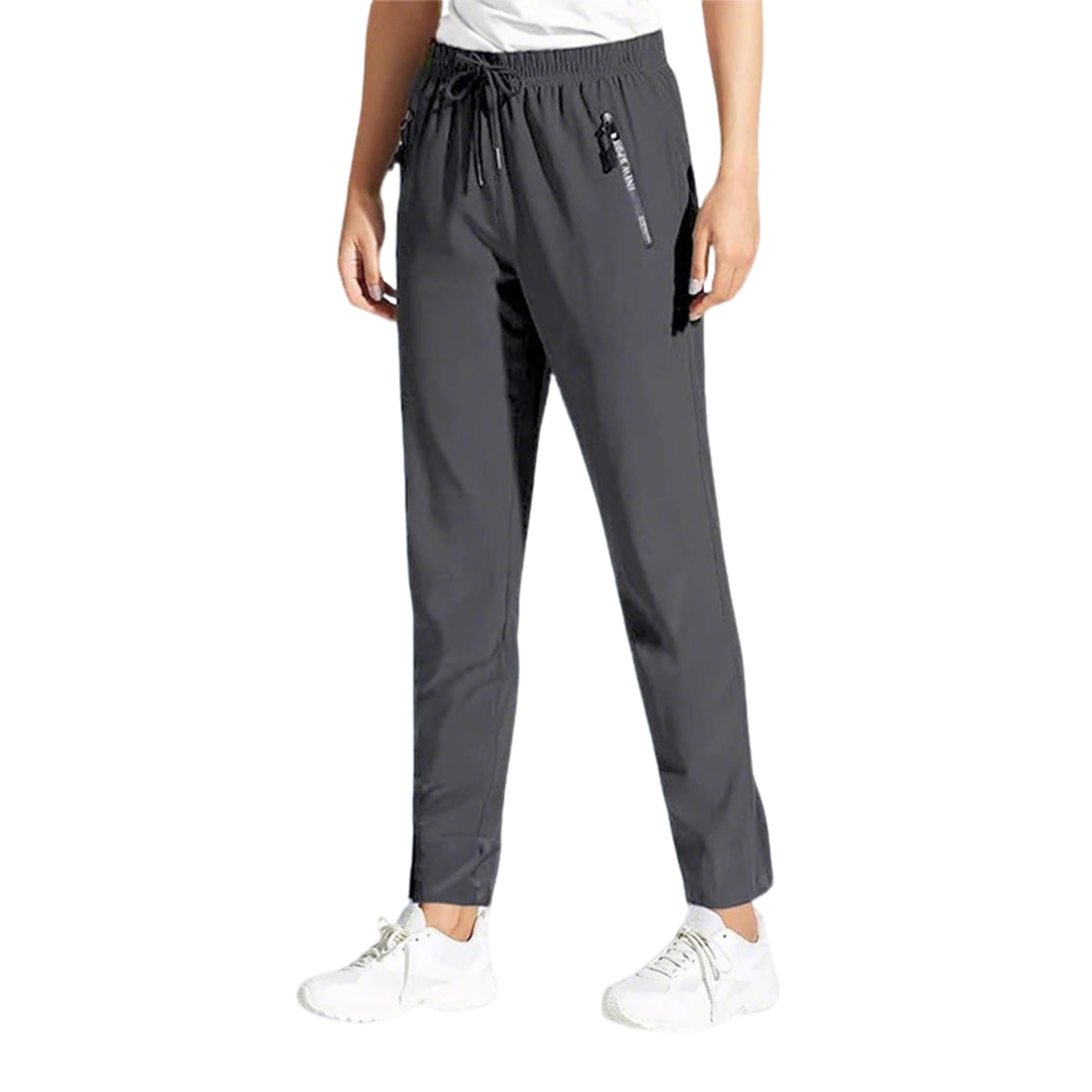 Stretch Pants Womens Ultra Soft Stretch Ice Silk Quick Drying Comfort Travel Casual Pants Over 50