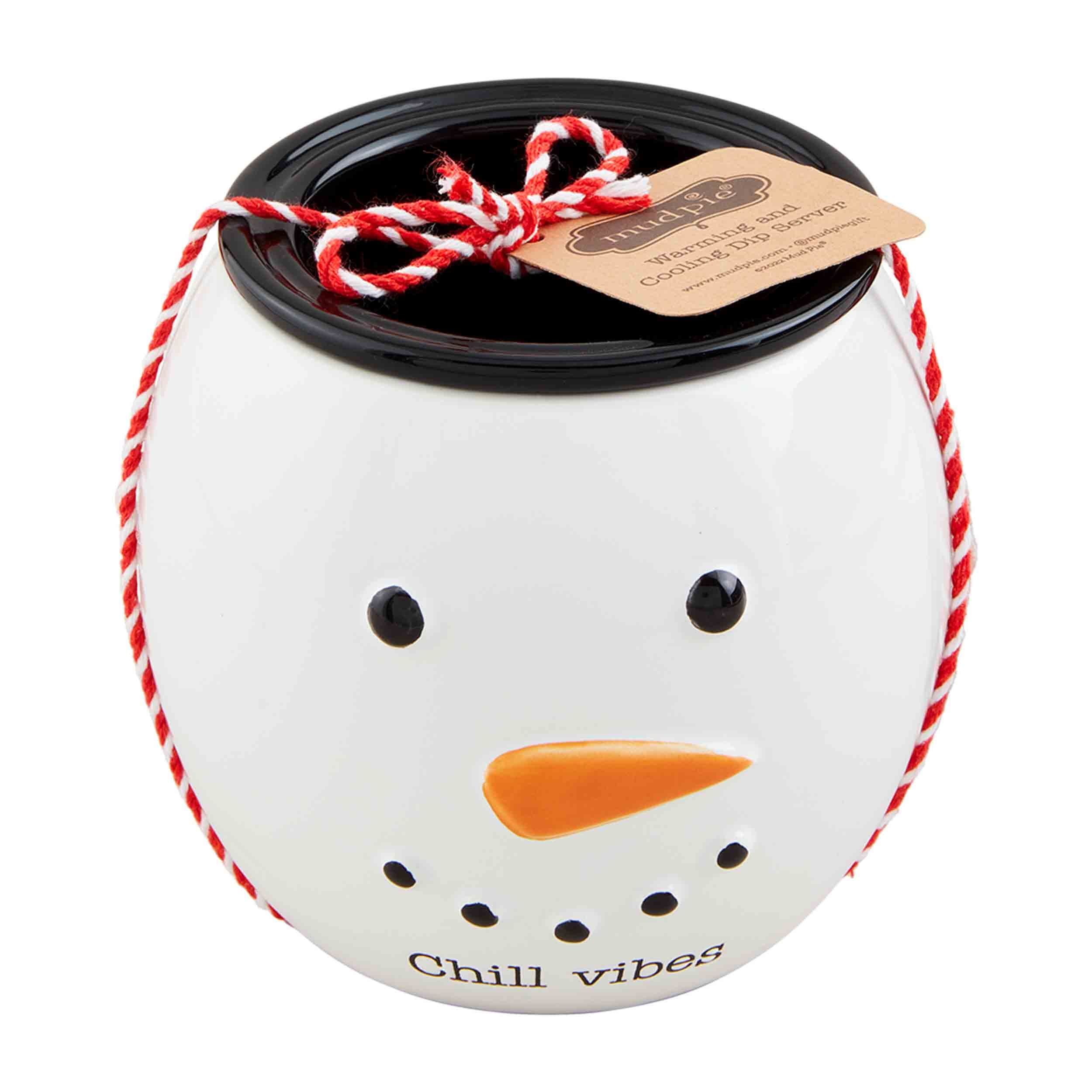 Mudpie - Snowman Open Candy Container - 41860058M