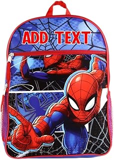 KishKesh Personalization Personalized 16 Inch License School Backpack - Spider-Man