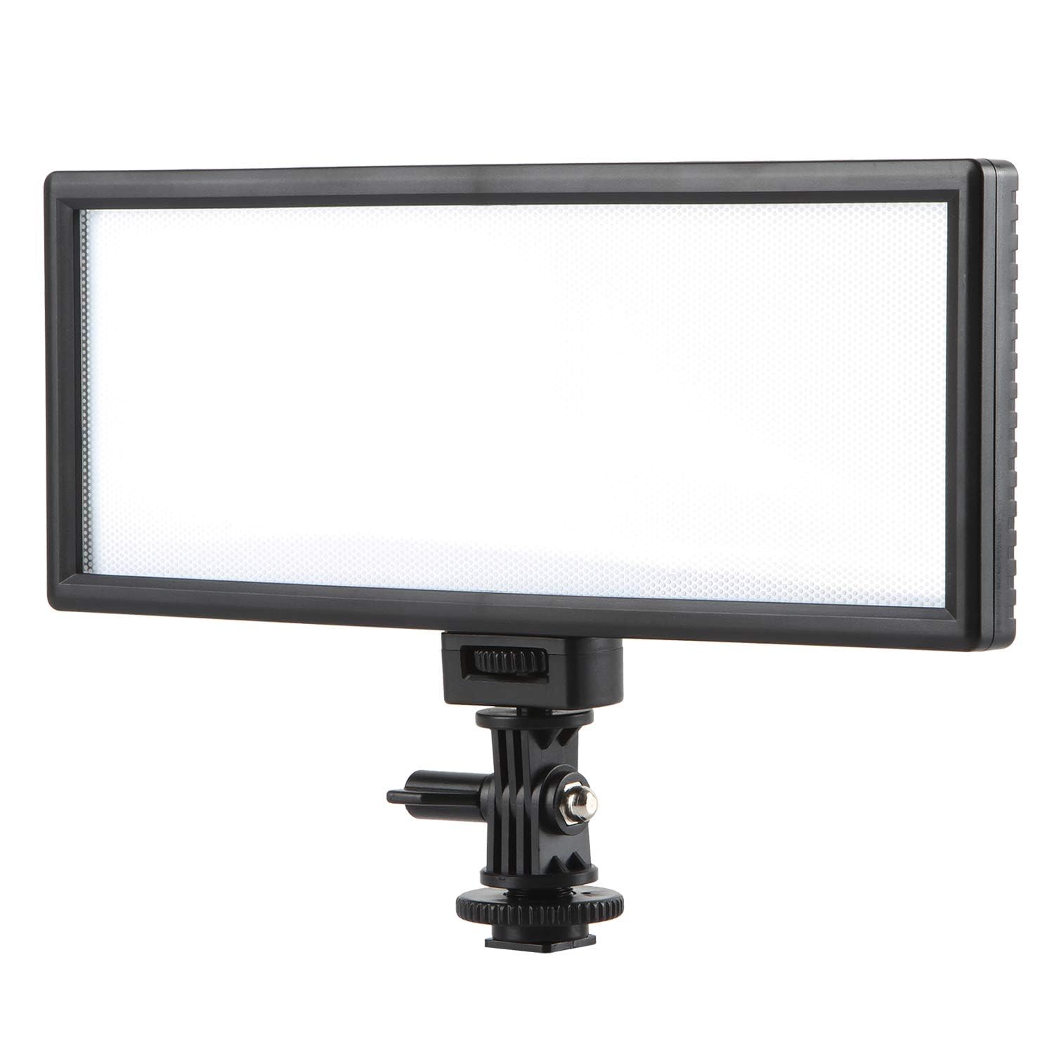 VILTROX L132T CRI95 3300K~5600K Lumière vidéo LED Gradable Photo Studio Panneau Lumineux pour Canon Nikon Pentax Olympus Panasonic DSLR Caméscope DV(sans Batterie)