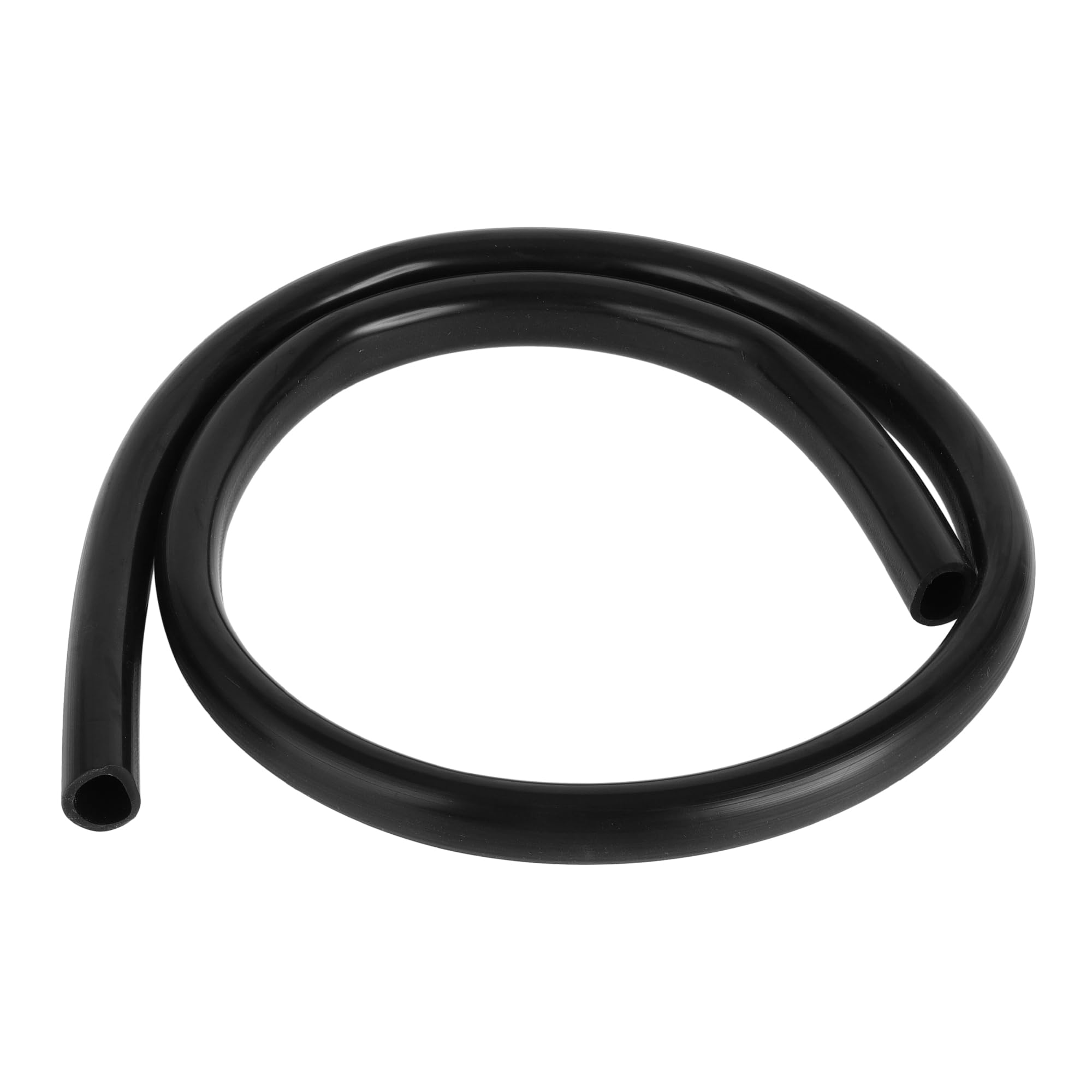 A ABSOPRO Tubo in Silicone per Aspirazione ad Alta Temperatura 3.3FT 9/16" 14mm ID 2.5mm Spessore Linea di Aspirazione per Automobili in Silicone Nero 1 pezzo
