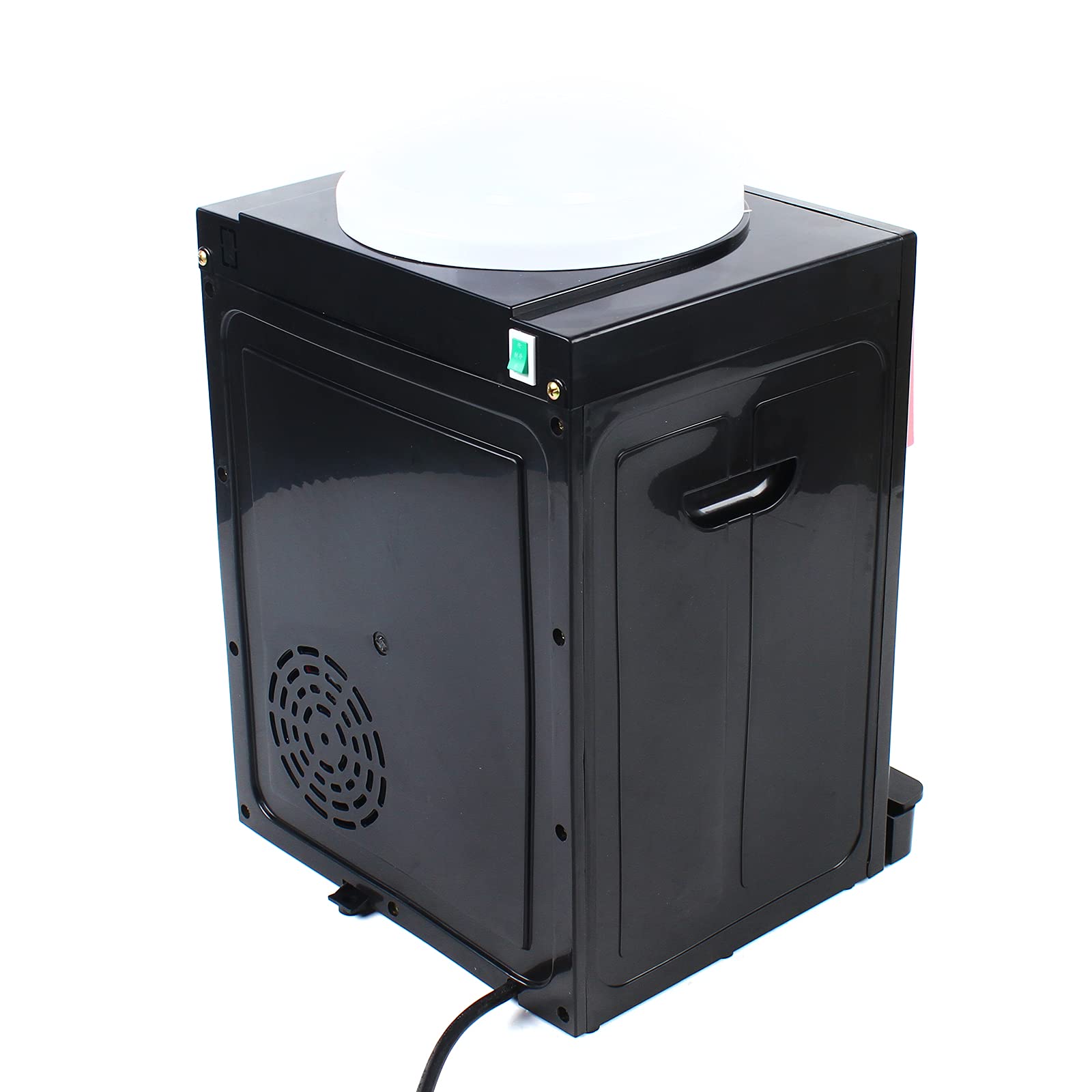 Dispenser di acqua, refrigeratore ad acqua calda e fredda con funzione di temperatura costante per camera da letto, studio, ufficio, negozio di alimentari 550 W (oro rosa)