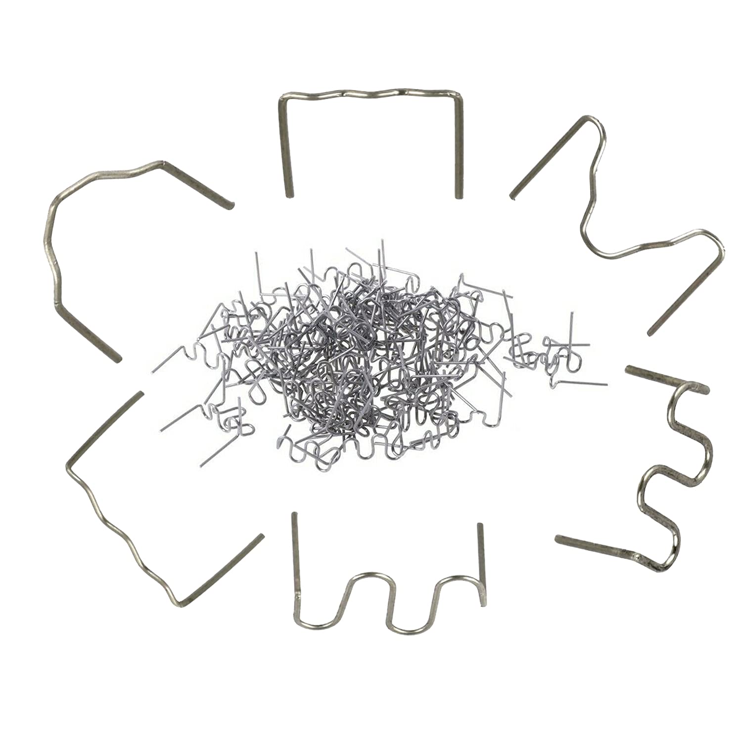 PLAYOCCAR 600PCS Auto Plastic Repair Hot Staples for Car Bumper Plastic Welding Repairing