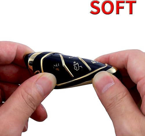 Miniatura 10 de Funda para llavero Cadillac, compatible con Cadillac Escalade CTS SRX XT5 ATS STS CT6 2015-2019