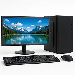Computador Completo Intel Core I5 12400F Memoria 16gb DDR4 SSD 240gb Monitor 19