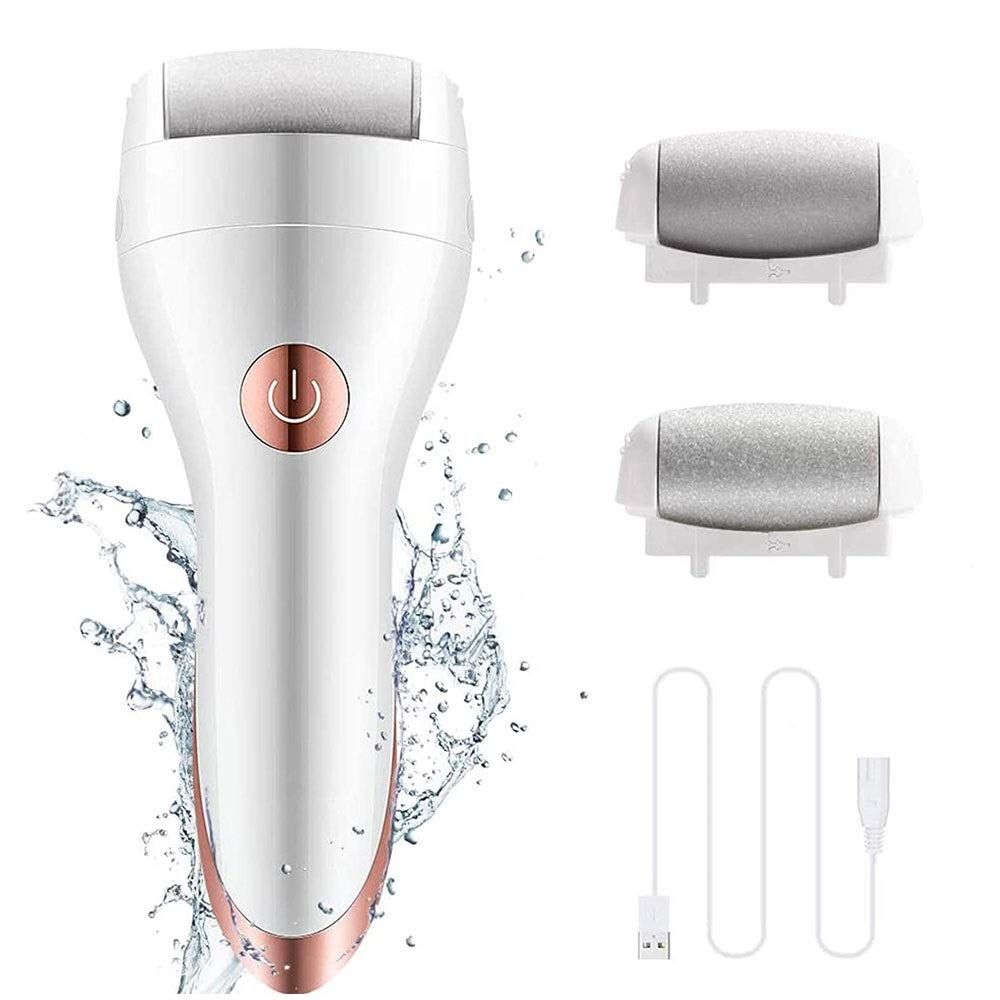 Archivo de pie eléctrico, removedor de Callos Recargables Herramientas de pedicura para pies Removedor de Piel Duro Kit de afeitadora de Callos electrónicos