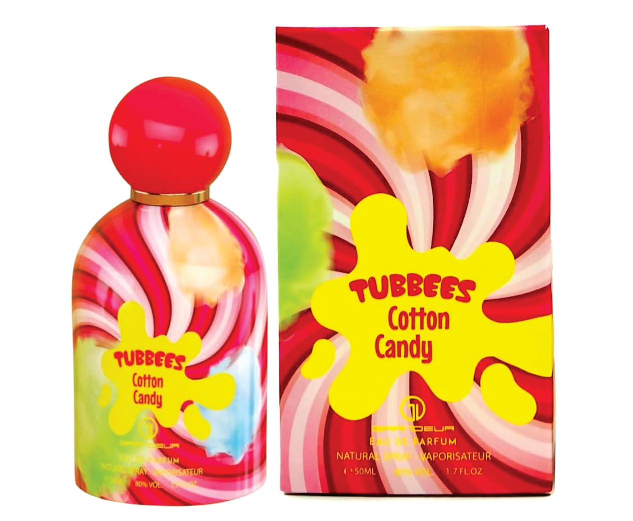 Sapphire’s choice – Tubbees Cotton Candy Perfume| Tubbees Cotton Candy Eau De Parfum for Men and Women 50ml | Cotton Candy, Vanilla and Fruity Fragrance | Tubbees Perfume for Kids Made in Uae
