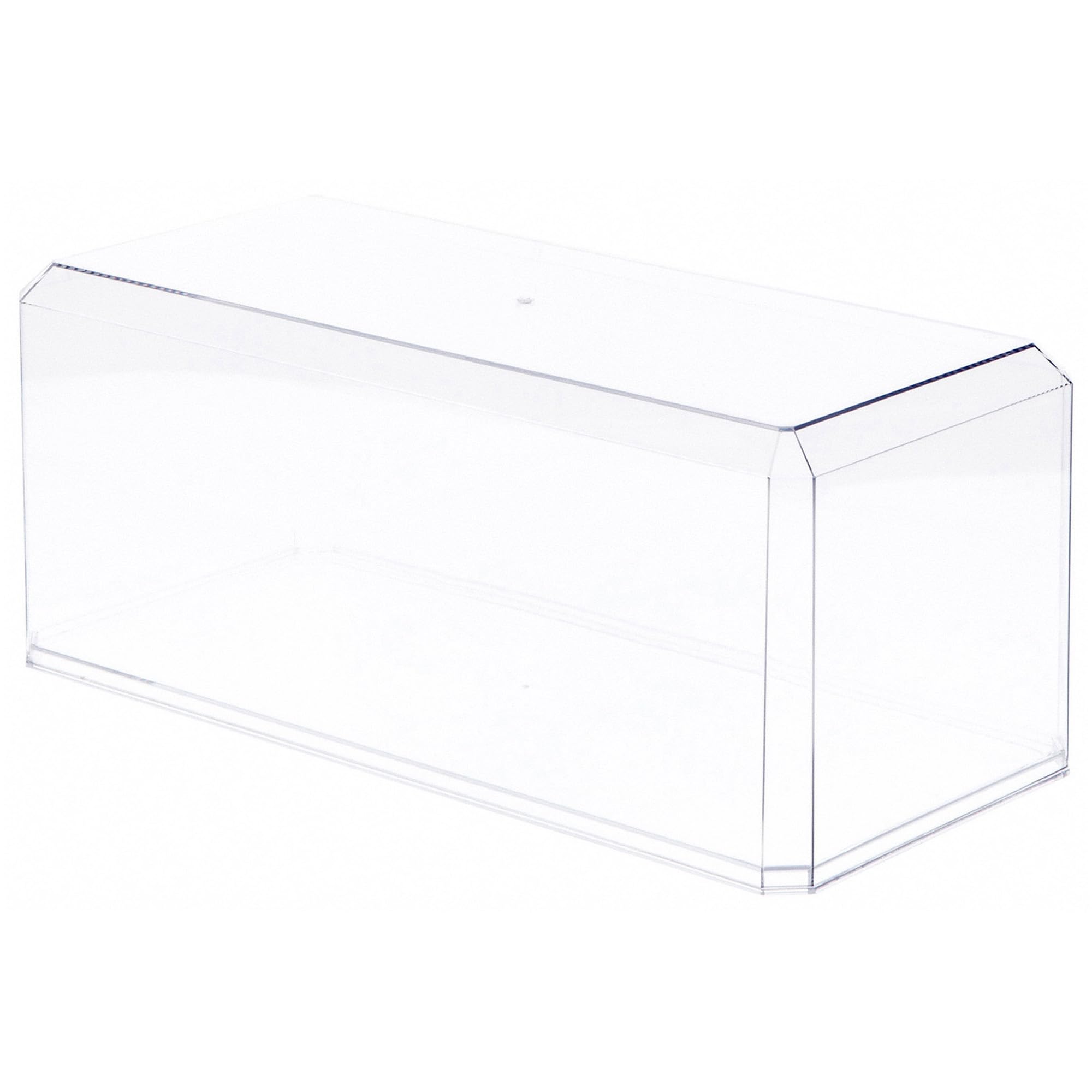 Pioneer Plastics 576C Clear Plastic Display Case for Large 1:18 Scale Cars, 15.5" W x 7" D x 6" H (Mailer Box)