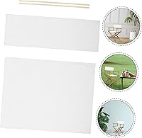 Vista 5 de 1 juego de funda de asiento de lona de repuesto para silla plegable, sillas de camping de malla transpirable, fácil de transportar, reparación