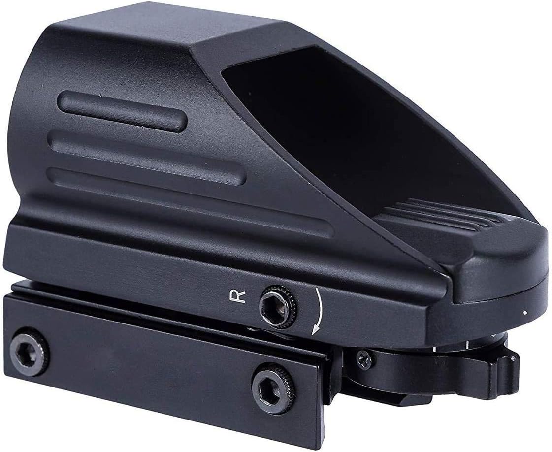 Red Dot Sight HHY Scope Reflex Sight with 20mm Rail 4 Adjustable Reticles Red Green Scope : Sports & Outdoors
