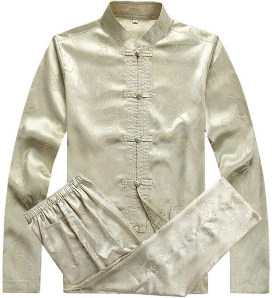 Cztery pory roku Tai Chi Uniform Set, Martial Arts Suit Mens Chinese Clothing Tang Suit, Wing Chun Shaolin Tai Chi Tradycyjny kostium Odzież Garnitury dla mężczyzn, Zen Meditation Yoga Suit