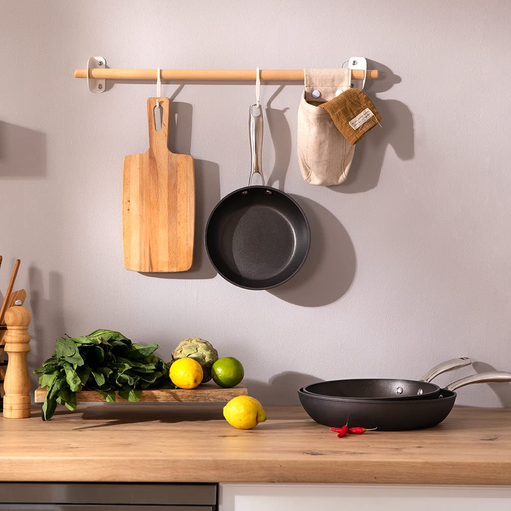 Cecotec Padella Polka Fantasy 20 Bucket Silver. Diametro 20 cm, Alluminio Forgiato, Rivestimento Antiaderente Whitford Eterna, Senza PFOA, Manico in Acciaio Inox, Adatta per Induzione