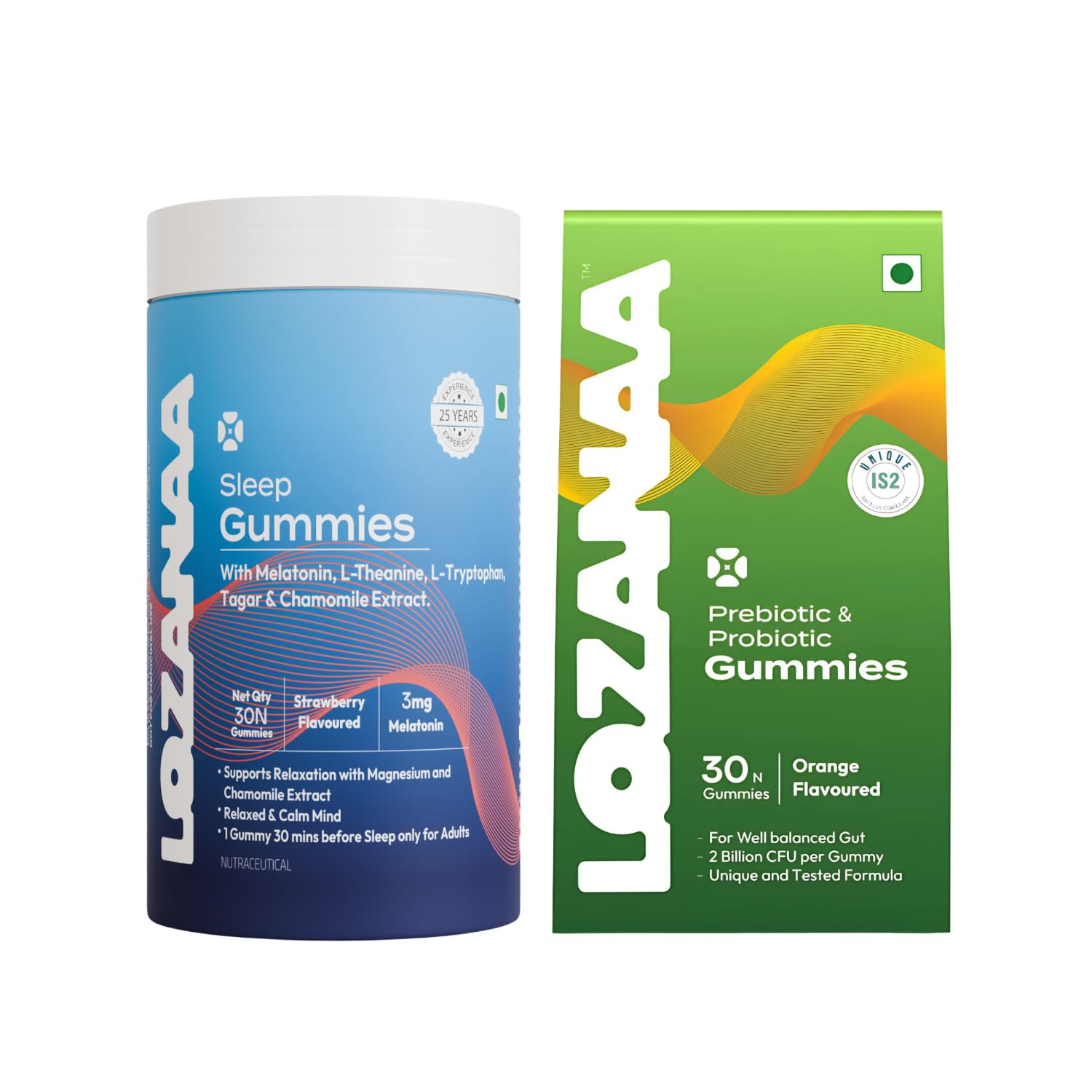 Sleep & Gut Balance Combo | Sleep Gummies + Probiotic Gummies | Supports Deep Sleep, Digestion & Gut Health | Melatonin Sleep Aid + Probiotics for Bloating, Stress & Night Recovery-image-11