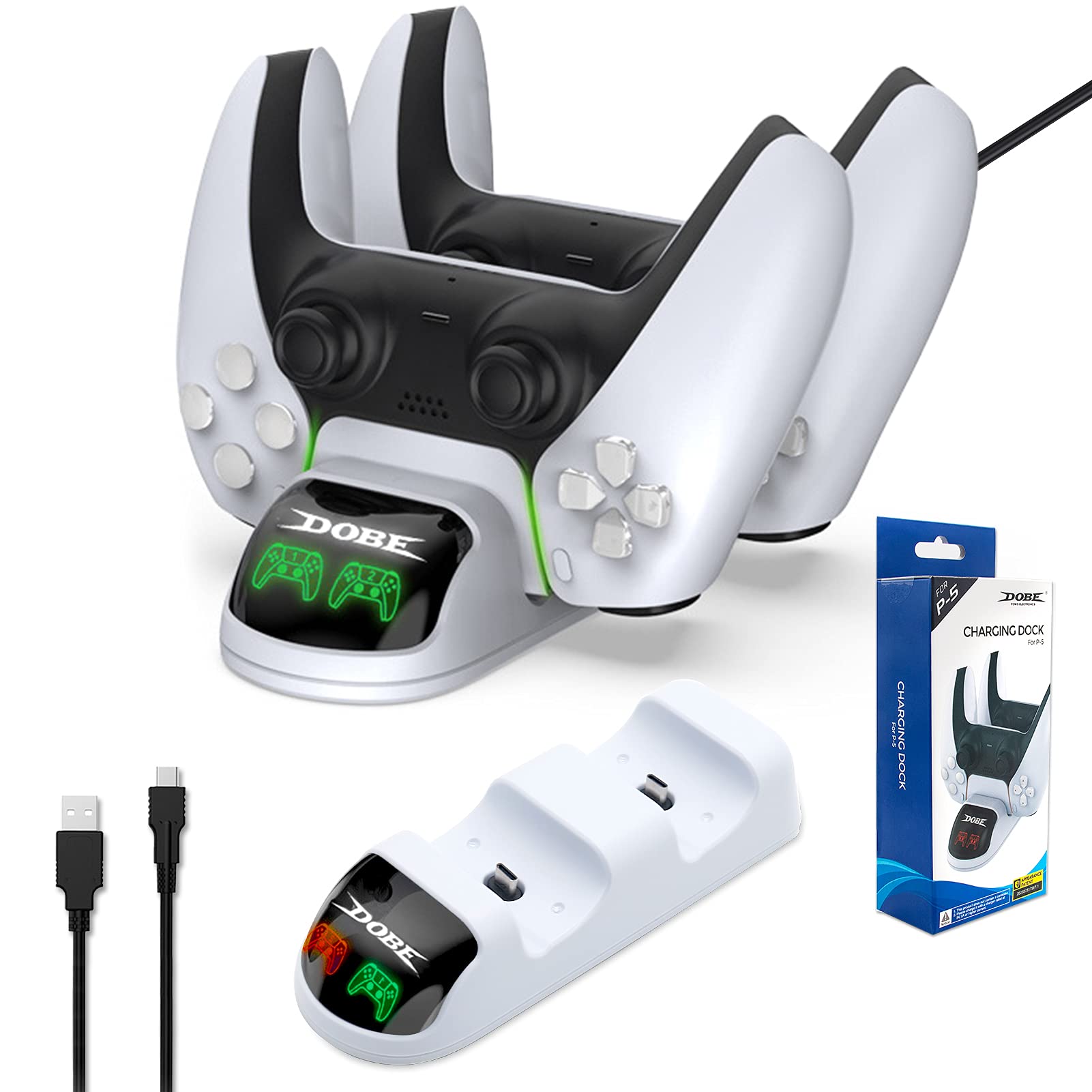 Buy EGM PS5 Charging Station Dual Controller Charging Stand,PS5