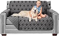 Vista 185 de Sofa Shield - Funda para sillón con respaldo patentado con correa, protector de cojín, funda reversible diseñada en EE. UU. resistente a manchas